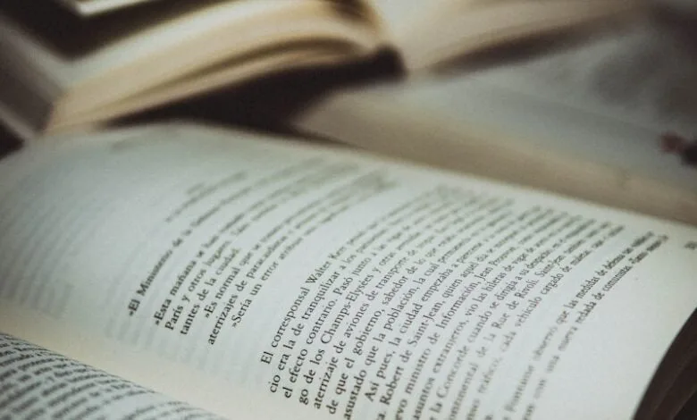 Reseña literaria de un libro