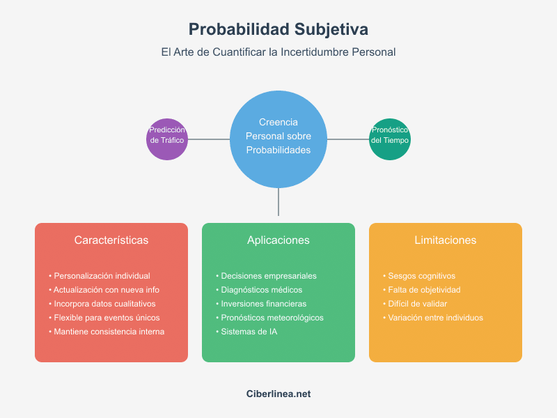 probabilidad subjetiva - Infografía
