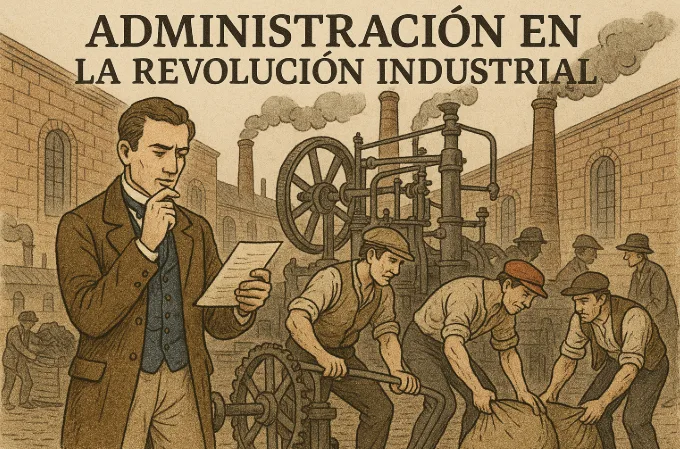 administración en la revolución industrial