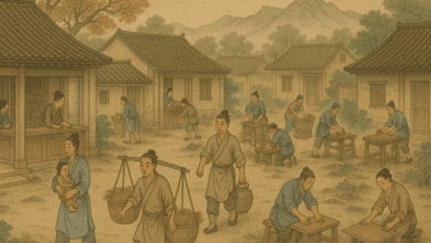 La economía de la antigua china