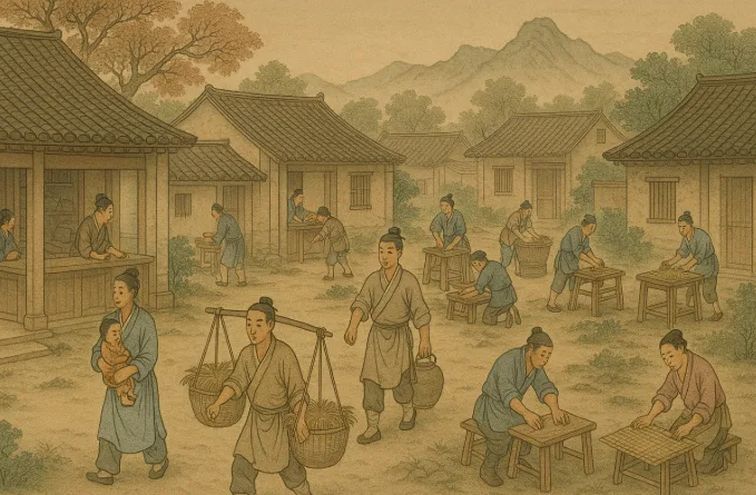 La economía de la antigua china