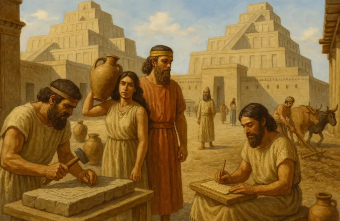 La economía de mesopotamia