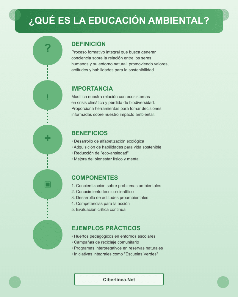 qué es la educación ambiental
