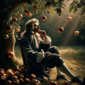 La manzana de Isaac Newton